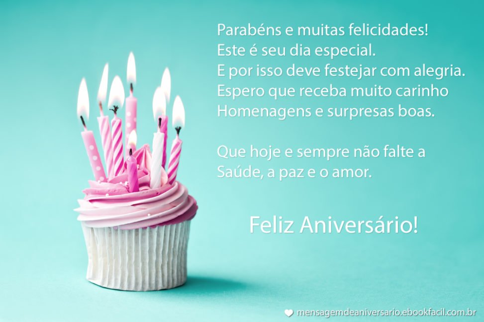 Feliz Aniversário - Mensagens de Aniversário