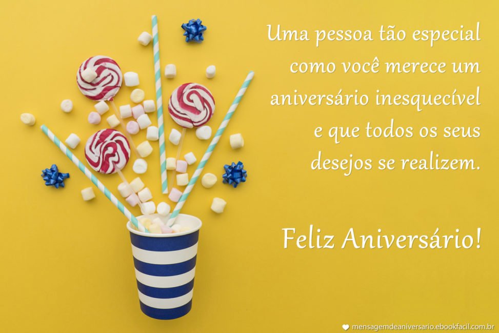 Feliz Aniversário - Mensagens de Aniversário