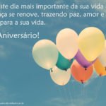 Feliz Aniversário - Mensagens de Aniversário