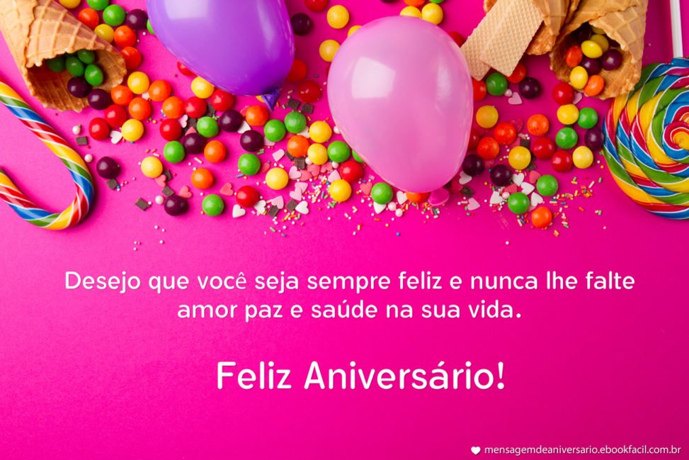 Feliz Aniversário - Mensagens de Aniversário