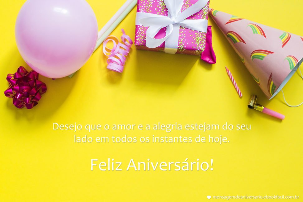 Feliz Aniversário - Mensagens de Aniversário