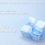 Aniversariantes do Dia 25/12/2017