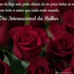 Dia Internacional da Mulher - Mensagens de Aniversário